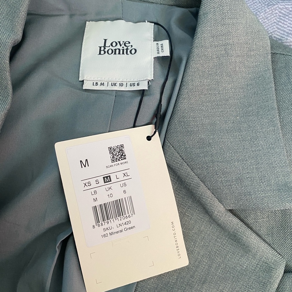 Lovebonito men blazer brand new